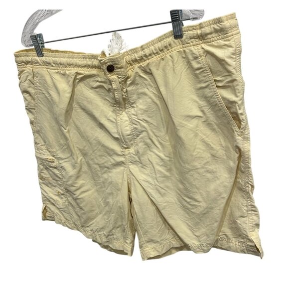 Tommy Bahama Mens Yellow Drawstring Nylon Shorts Size Large - Picture 3 of 9